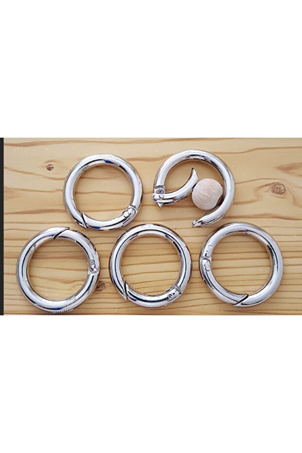 Bag -Pendant Spring Ring 3 cm 2 Pieces