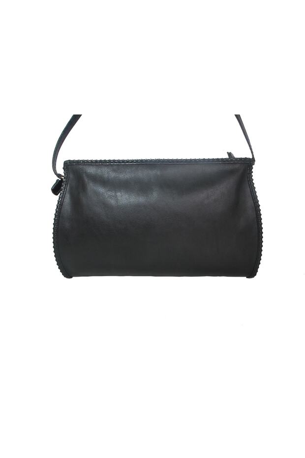 Handmade Deri Postacı Çanta (Plat) - 2