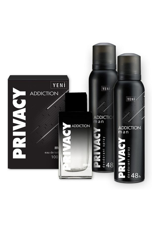 Addiction Edt 100 ml Erkek Pardüm + 2x150ml Deodorant 1742751043416 - 1