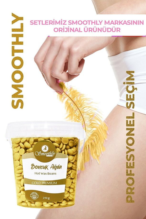 Yüz Bikini Bölgesi Soyulabilir Granül Boncuk Ağda1 Adet Tüy Losyon, 4 Spatula - 2