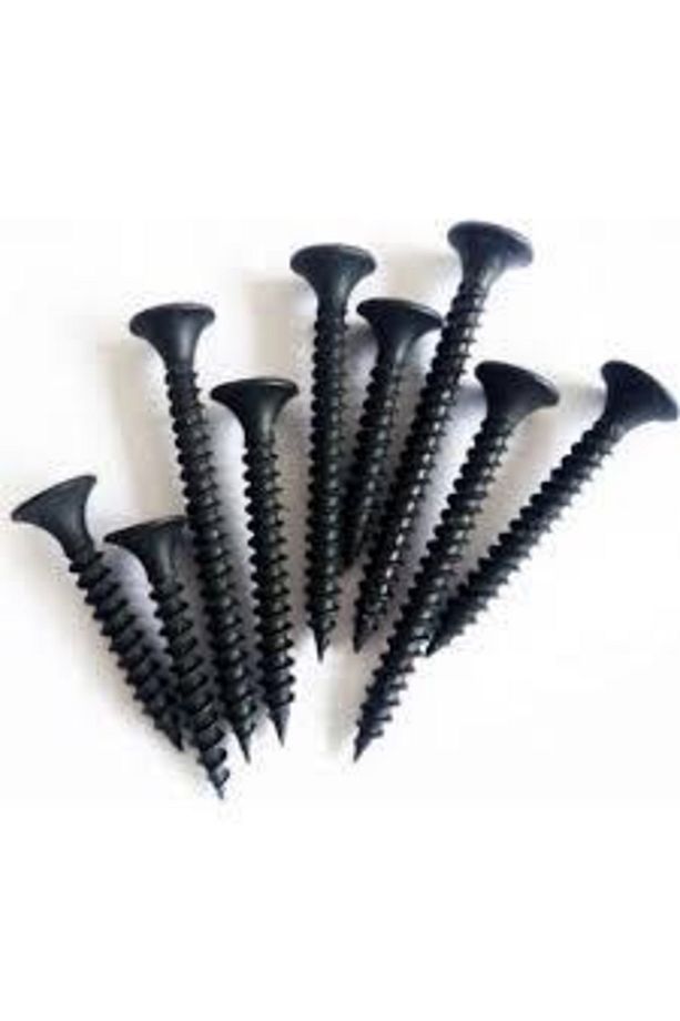 Sivriuçlu Alçıpan Vidası Borazan Siyah Vida 3.5 X 25 Mm 100 Adet - 3