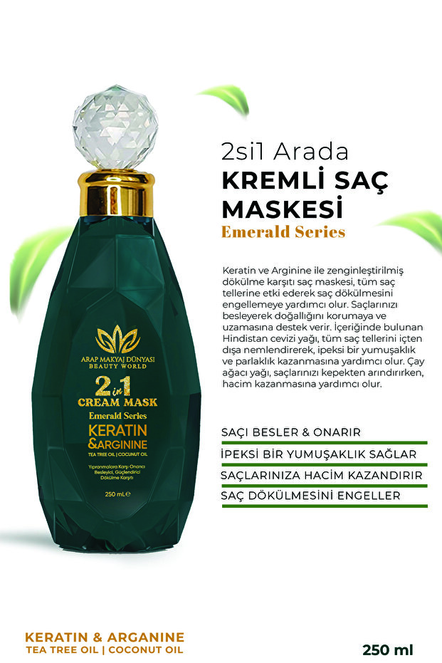 2'li Set Arap Şampuanı & Saç Kremi Ve Maskesi - 3