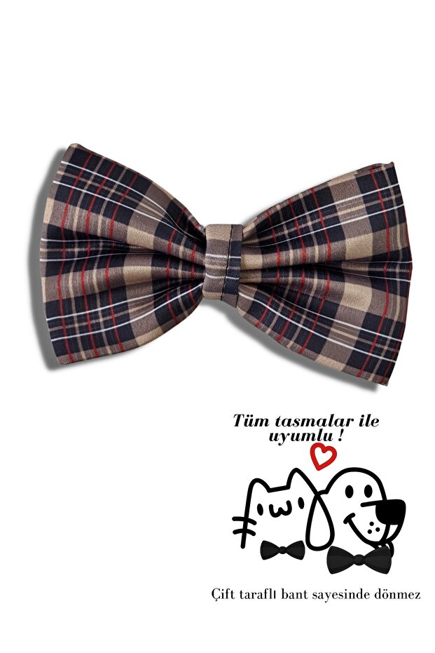 ربطة عنق أنيقة للكلاب والقطط (بدون مقود) - 1