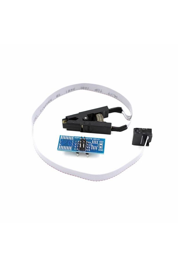 Soıc8 Sop8 To Dıp8 Test Klips Eprom Flash Bios Programlama Mandalı Spı Iıc - 8
