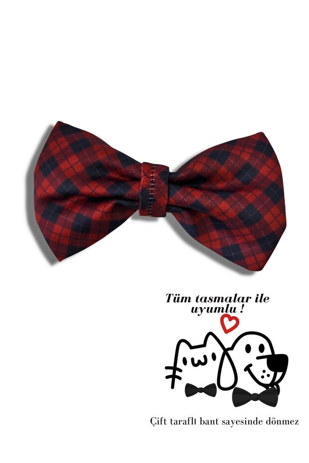 ربطة عنق أنيقة للكلاب والقطط (بدون قرص) - 1