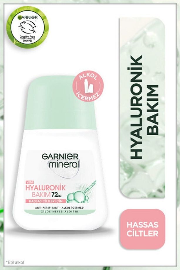 Minerall Hyaluronik Bakım Roll on Deodorant 50 ml x 3 Adet - 1