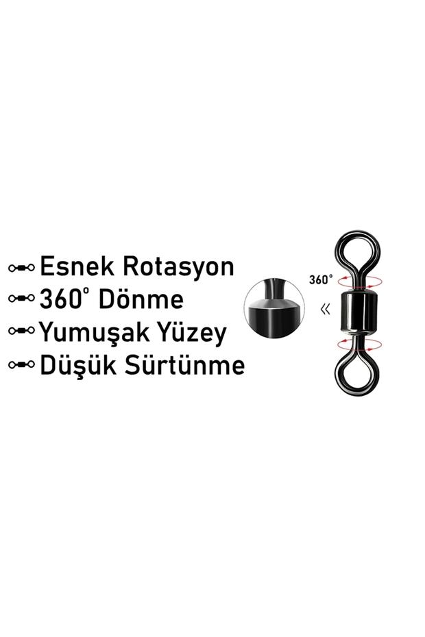 Rolling Swivel Bilyalı Gross Fırdöndü No:12 - 3