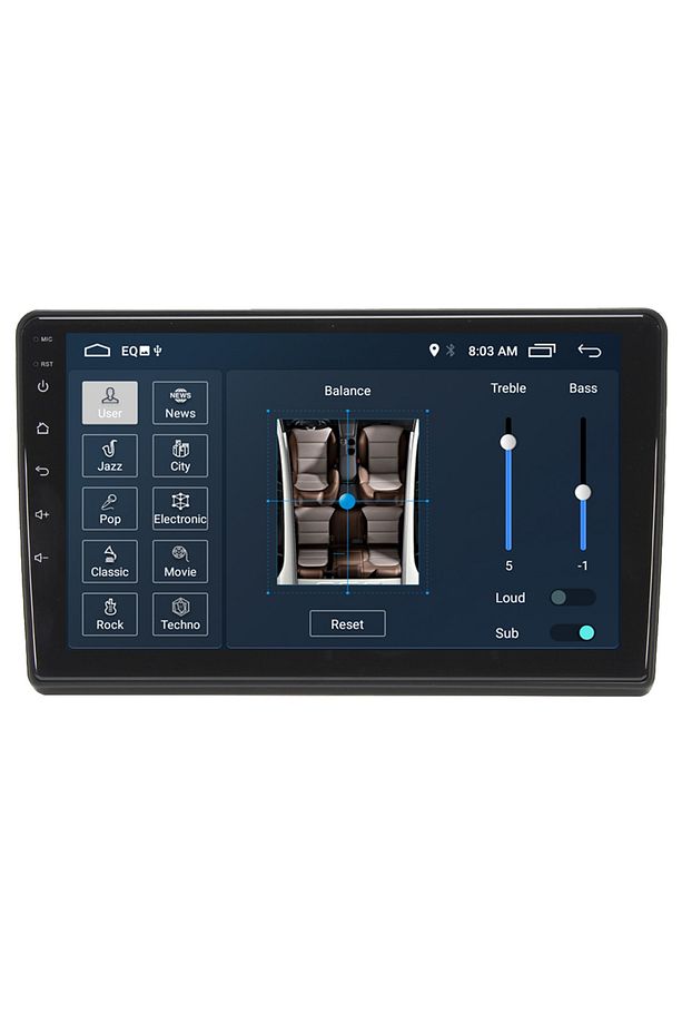 Fiat Ducato Android Carplay Navigasyon Multimedya Ekran Teyp 2gb Ram + 32gb Hdd - 1