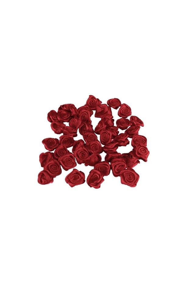 Unisex Claret Red Ribbon Rose 100 Pieces