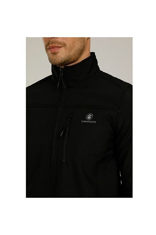 2w M-softshell Track Top 2pr Siyah Water Proof Fabrıc Su Itici Yağmurluk - 3