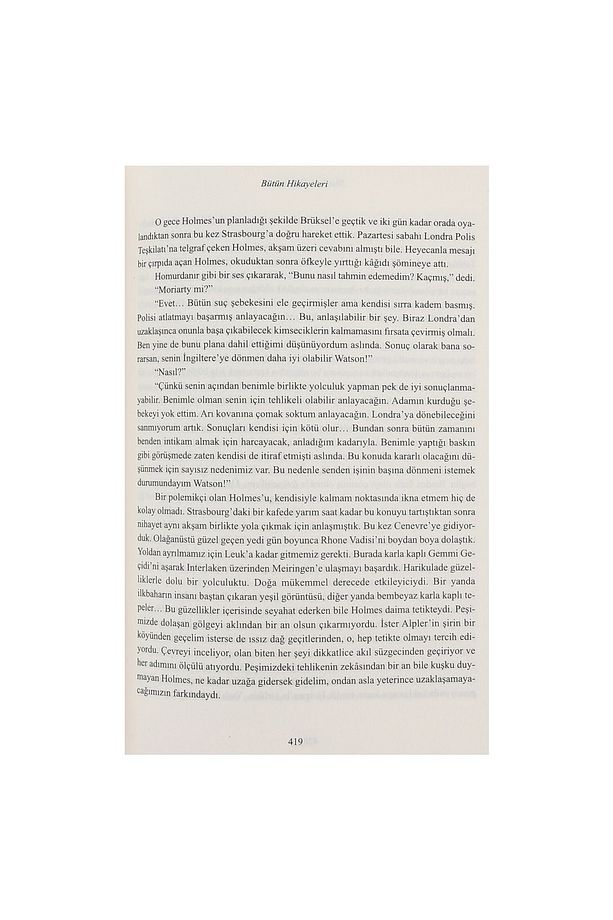 Sherlock Holmes-bütün Hikayeler Tek Cilt Özel Basım - Sir Arthur Conan Doyle - 4