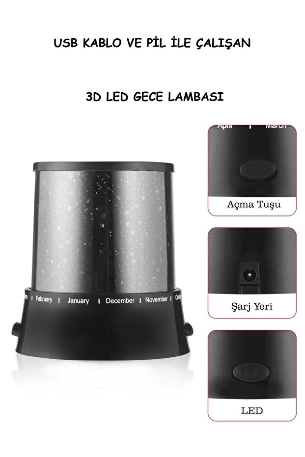 Klasik Gece Lambası - 1