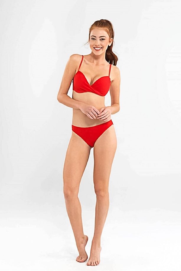 8693 Kadın Çıkartılabilir Push-up 'lı Bikini Takımı - 1