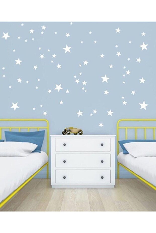 ملصق حائط من Master Design White Starburst B26040