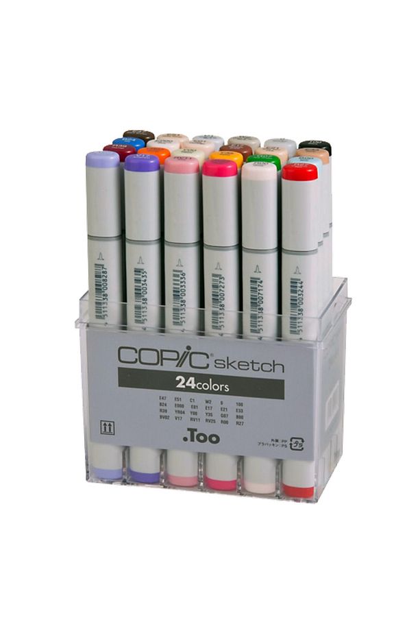 Sketch Marker 24 Lü Set - 1