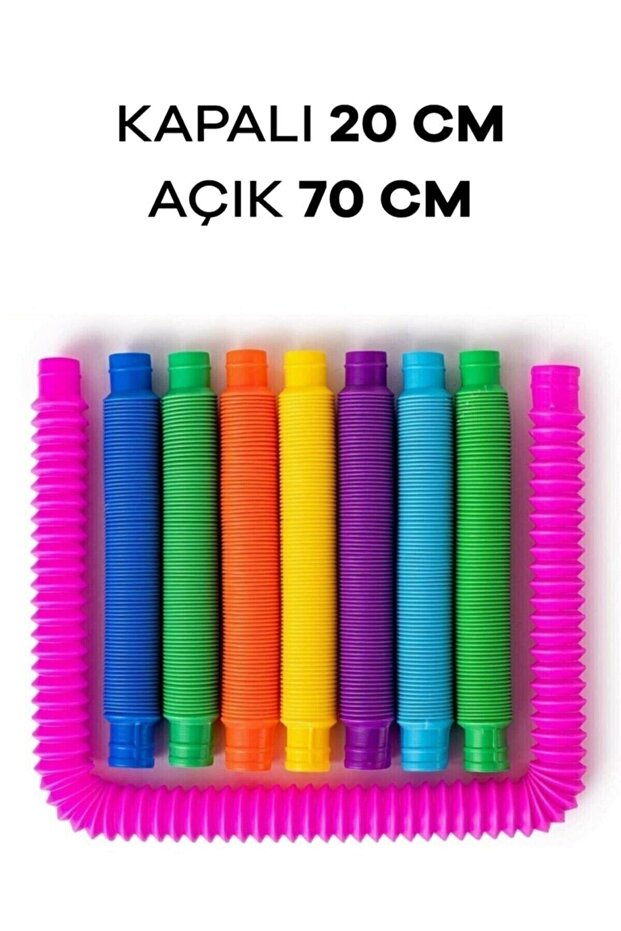 Pop Tubee Duyusal Eğitici Çocuk Oyuncak Poptube Yeşil 1 Adet - 2