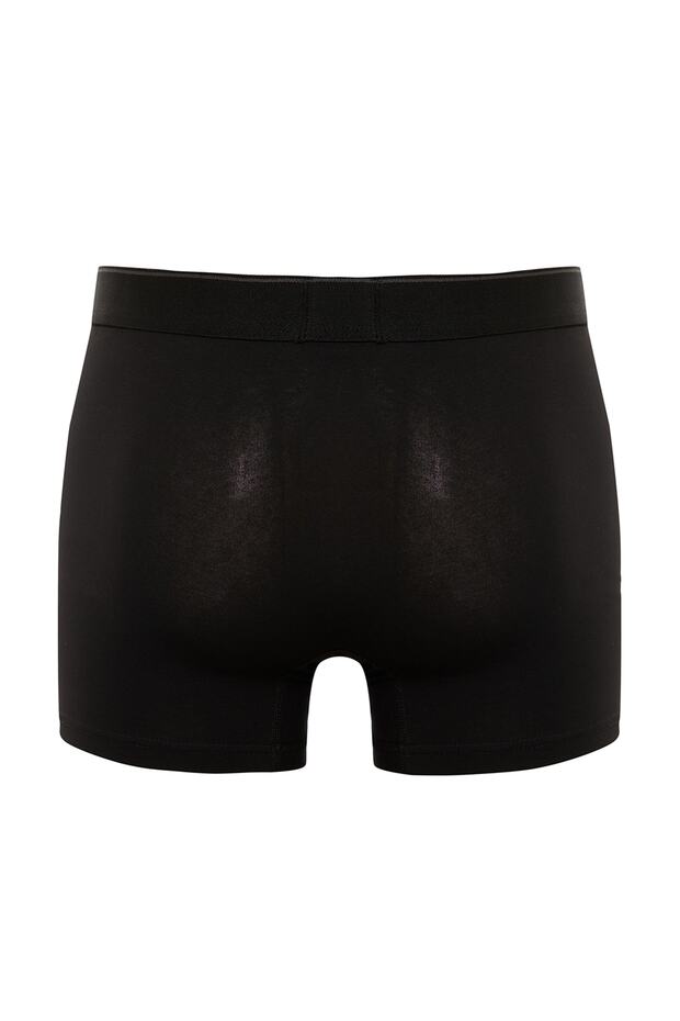 Siyah 3'lü Paket Düz Boxer TMNAW20BX0063 - 10
