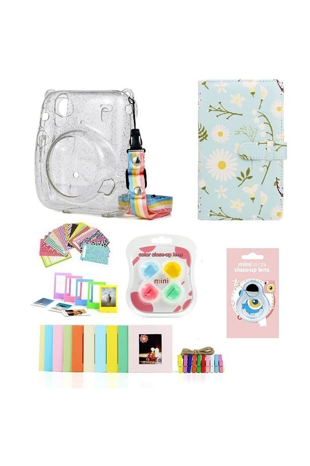 Instax Mini 11 Aksesuar Seti- 8 Farklı Aksesuar-ihtiyacınız Olan Her Şey Tek Pakette - 1