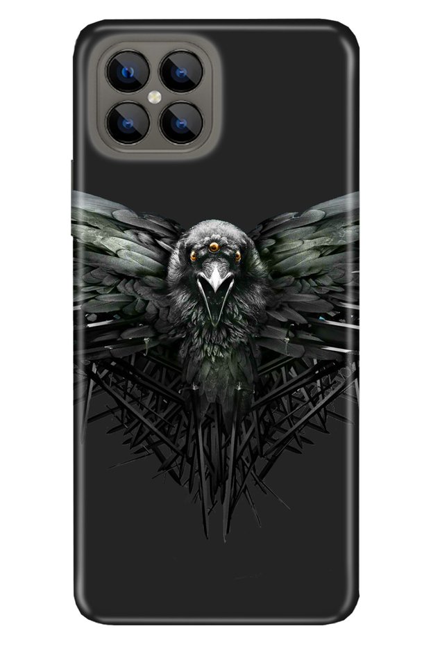 X600 Case Silicone Tioserisi Patterned Illustrated - Eagle