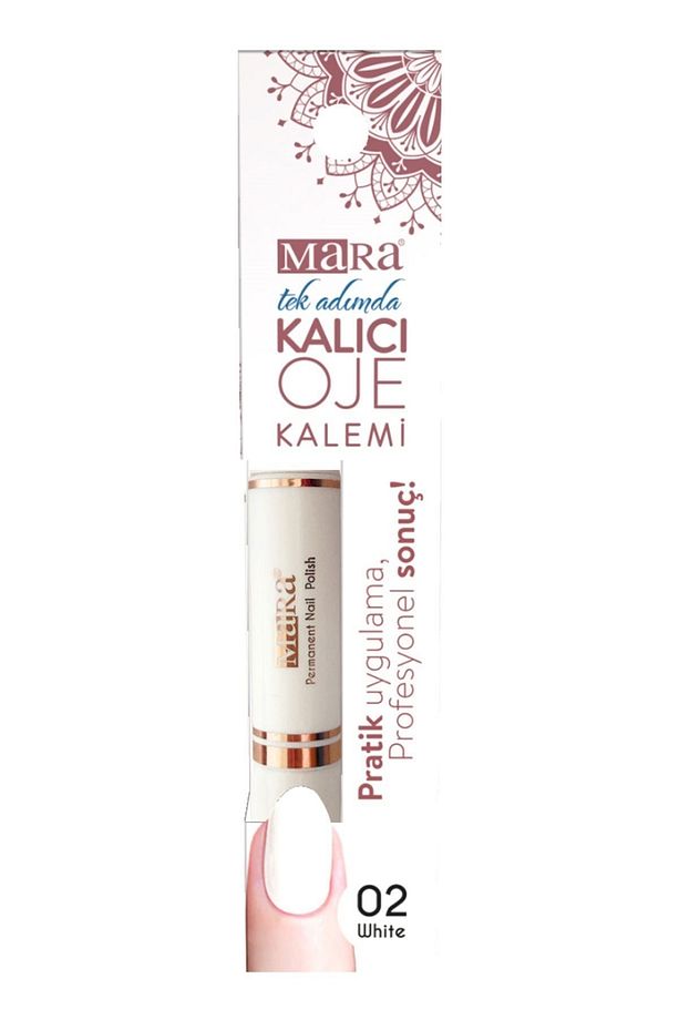 Tek Adımda Kalıcı Oje Kalemi 02 White - 1