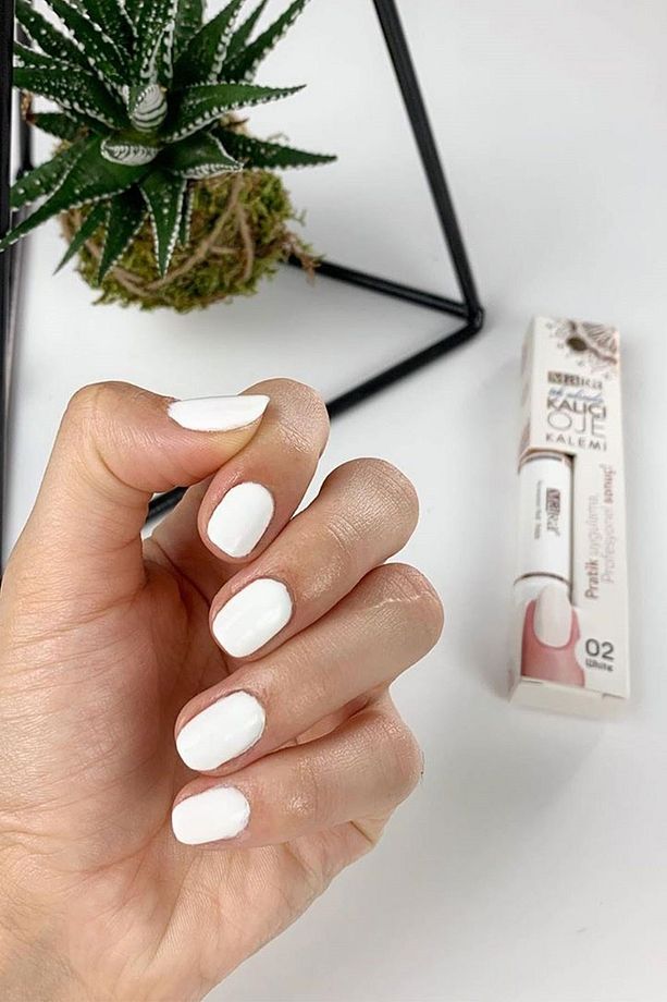 Tek Adımda Kalıcı Oje Kalemi 02 White - 3