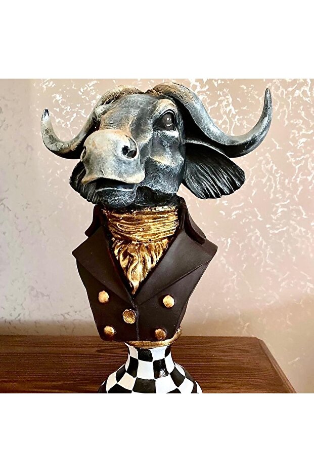 Boğa Büst Biblo - 2