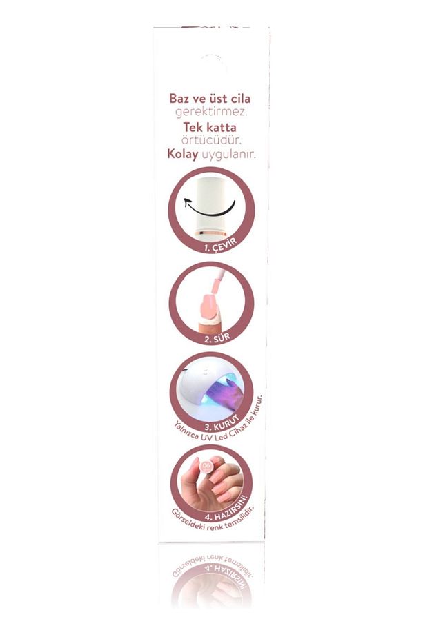 Tek Adımda Kalıcı Oje Kalemi 06 Blush - 2