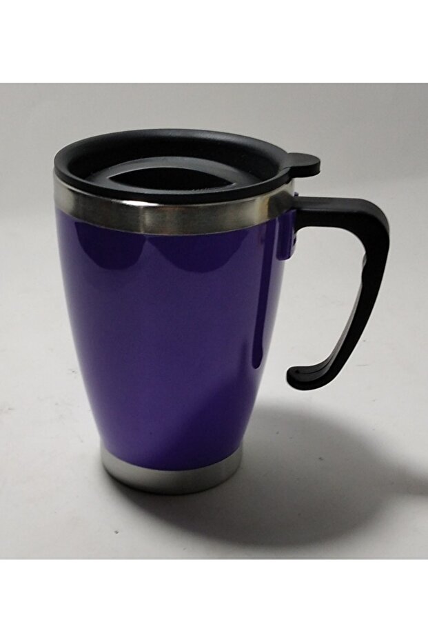 Mor Kulplu 250ml Termos Kaliteli - 1