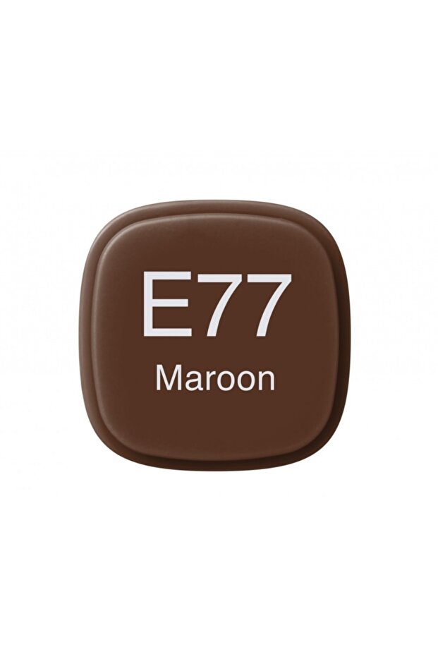 Marker Pen E77 Maroon