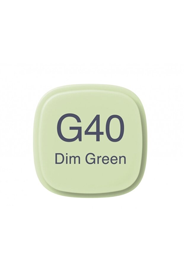 Marker Pen G40 Dim Green