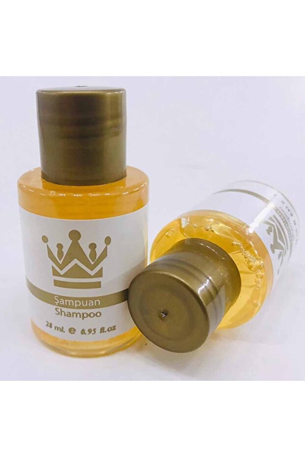 2500 Adet Etiketli Standart Otel Tipi Mini Duş Şampuanı 30 Ml Silindir Şişe Tek Kullanım Kullan At - 1