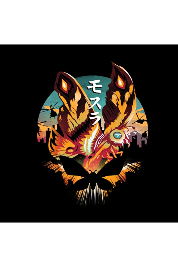 Mothra Sunset Kupa Bardak - 2