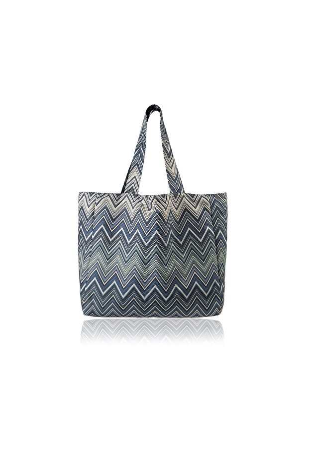 حقيبة شاطئ متعرجة - 1