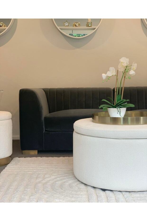 Teddy Mega Lena Orta Puf - 5