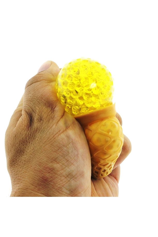 Squishy 8 Cm Sarı Dondurma Kristal Slime - 2