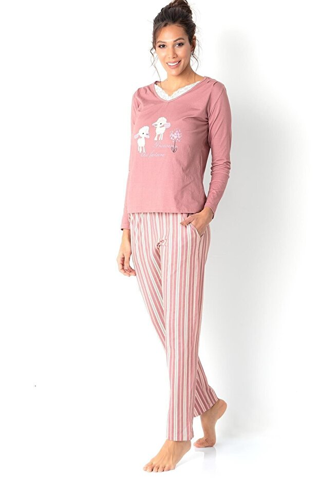 Bayan Pijama Takımı - 3