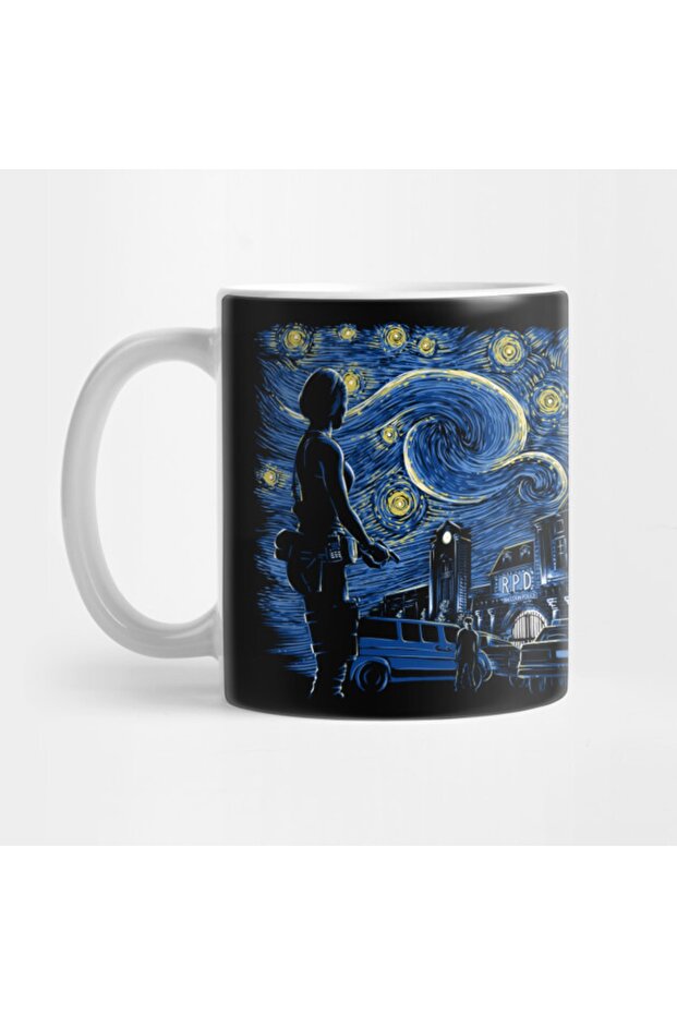 كوب Starry Night Resident Evil
