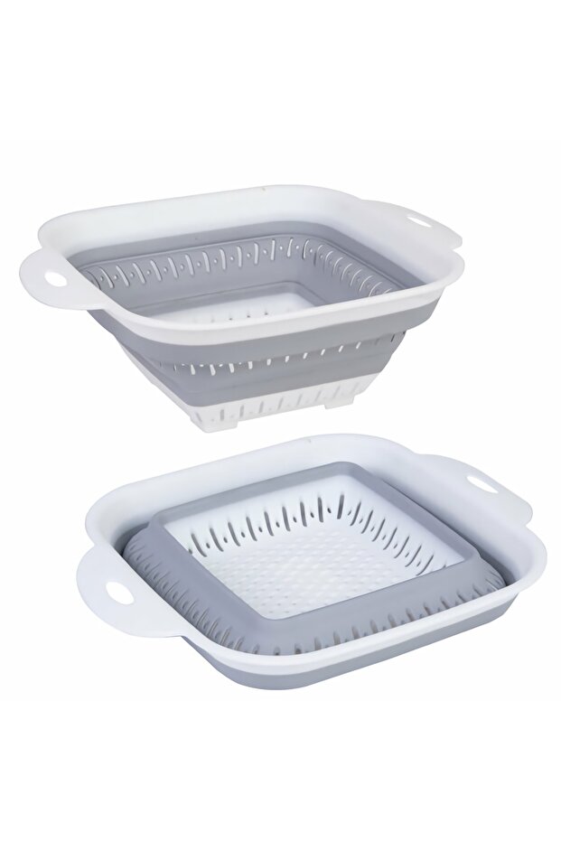 مصفاة قابلة للطي مربعة - 1