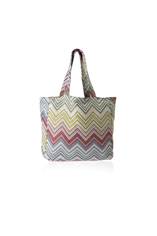 حقيبة شاطئ متعرجة - 1