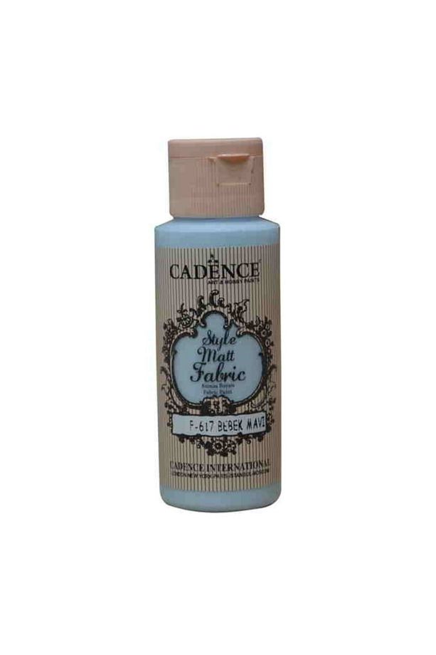 Style Matt Fabric Kumaş Boyası F-617 Bebek Mavi 59 ml - 1