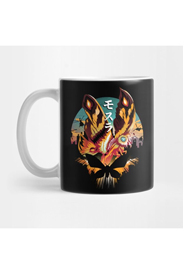 Mothra Sunset Kupa Bardak - 1