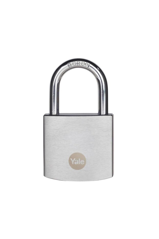 Yale Padlock Dmu Chrome Plated Blister Packaging 50 Mm
