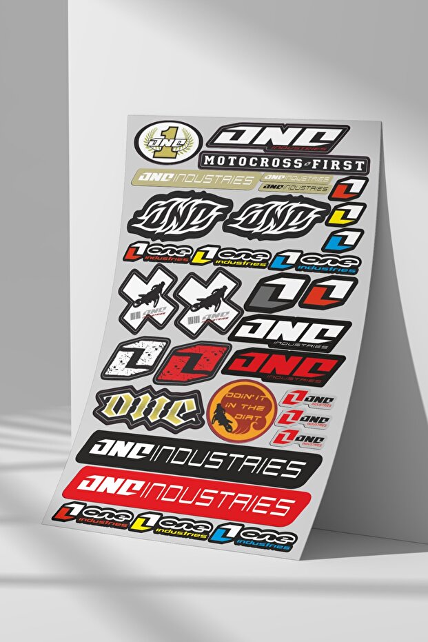 Sticker Set, A4 Size Sticker Label Set for Flat Surfaces