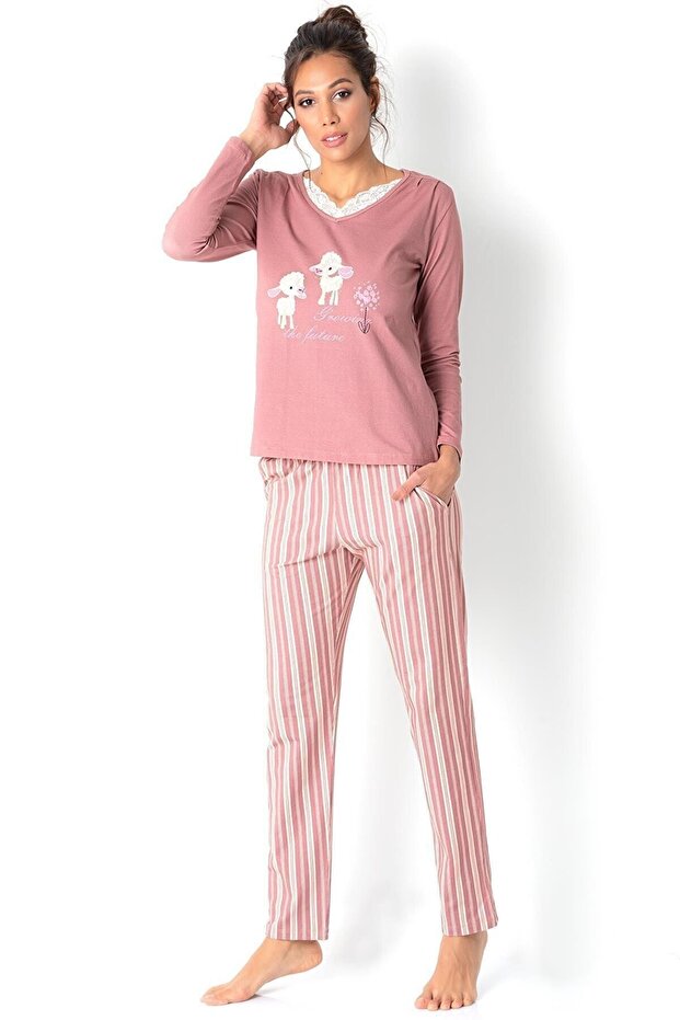 Bayan Pijama Takımı - 2
