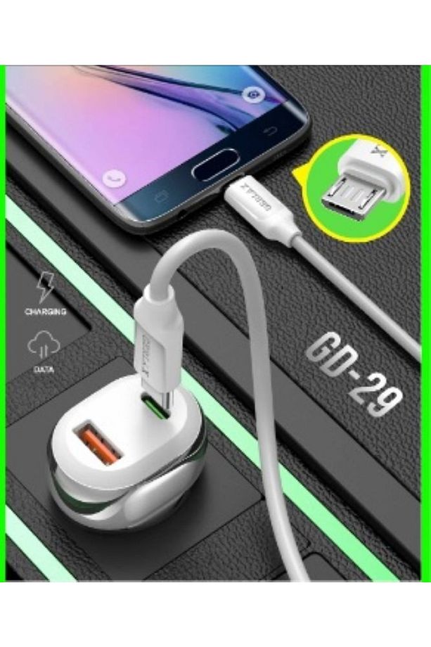 Type-c To Mikro Usb Kablosu,mikro Usb Macbook Pro Ve Android Cihazlar Için 1m Mikro Usb C Kablosu - 3