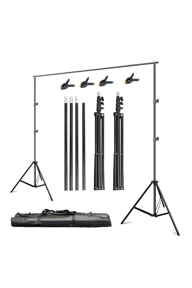 Taşınabilir 2,8x3 mt Fon Standı - 1