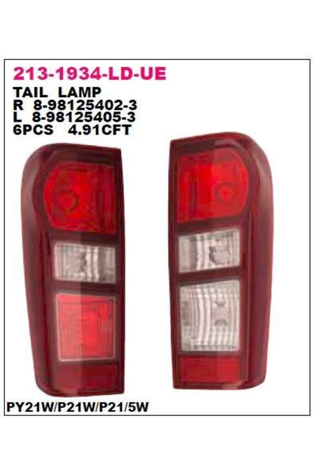 8-98125402-3 Stop Lamp Sag-(without headset)-(isuzu: D-max 12) - 1