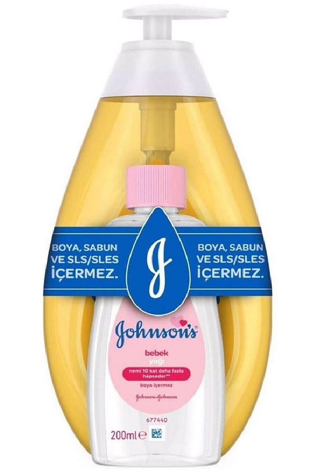 Johnson's Baby Şampuan 750 Ml Bebek Yağı 200 Ml 950 Ml - 1