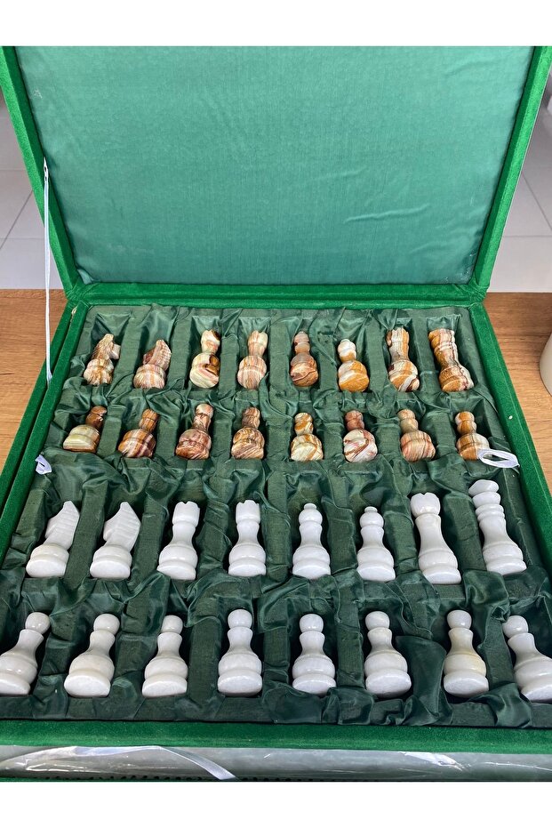 Doğaltaş Oyma Satranç - 1