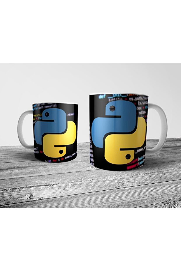 Python - Programcı - Coder Kupa Bardak Model 2 - 1